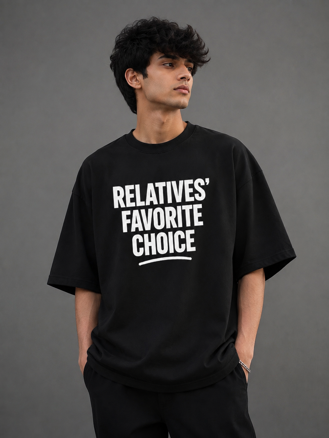 Oversized Relatives Ki Fovraite Choice Tee