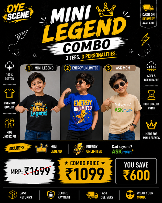 Mini Legend Combo Pack of 3