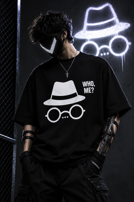 Oversized Who Me ? Tee