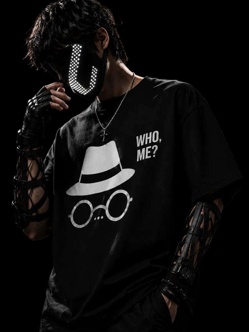 Oversized Who Me ? Tee