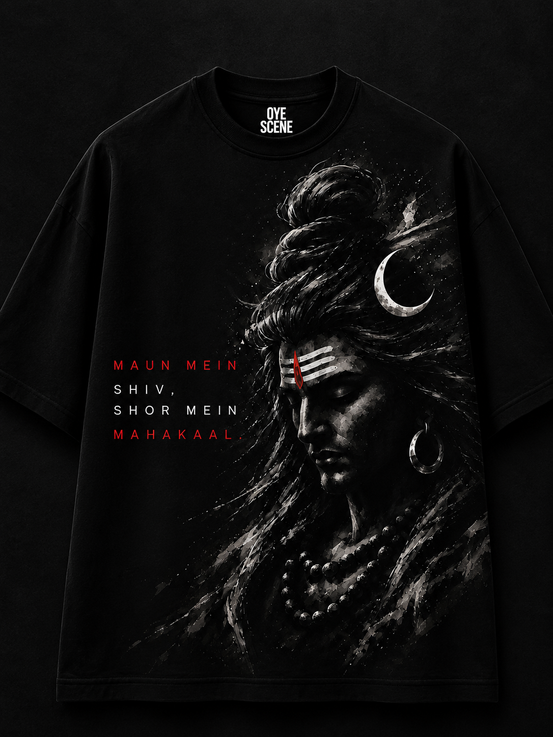 Oversized Mahakal T shirt