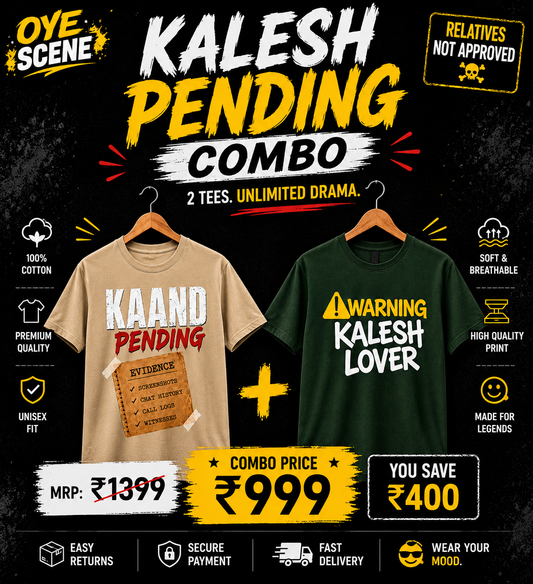 Kalesh Pending Combo Beige&hunter
